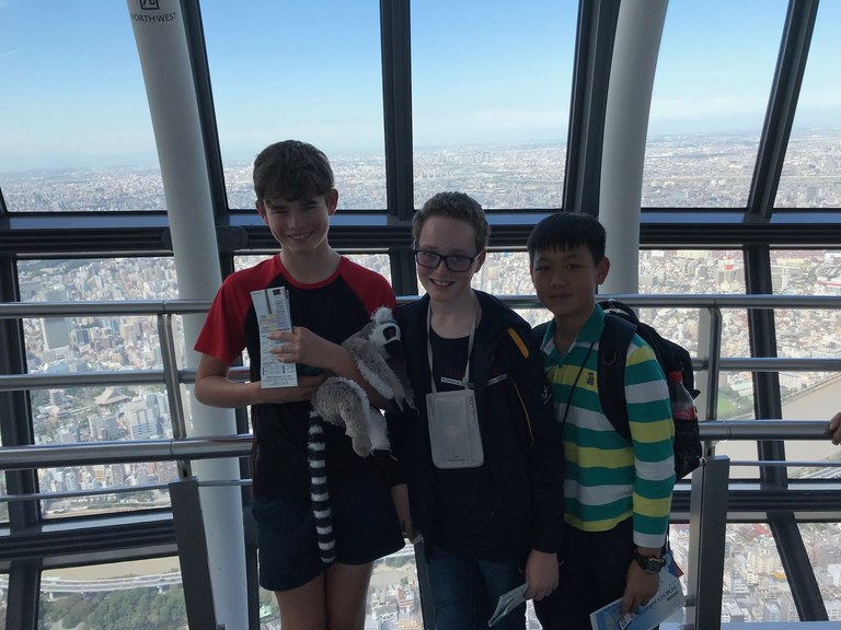 Amazing view from one of the tallest buildings on the planet