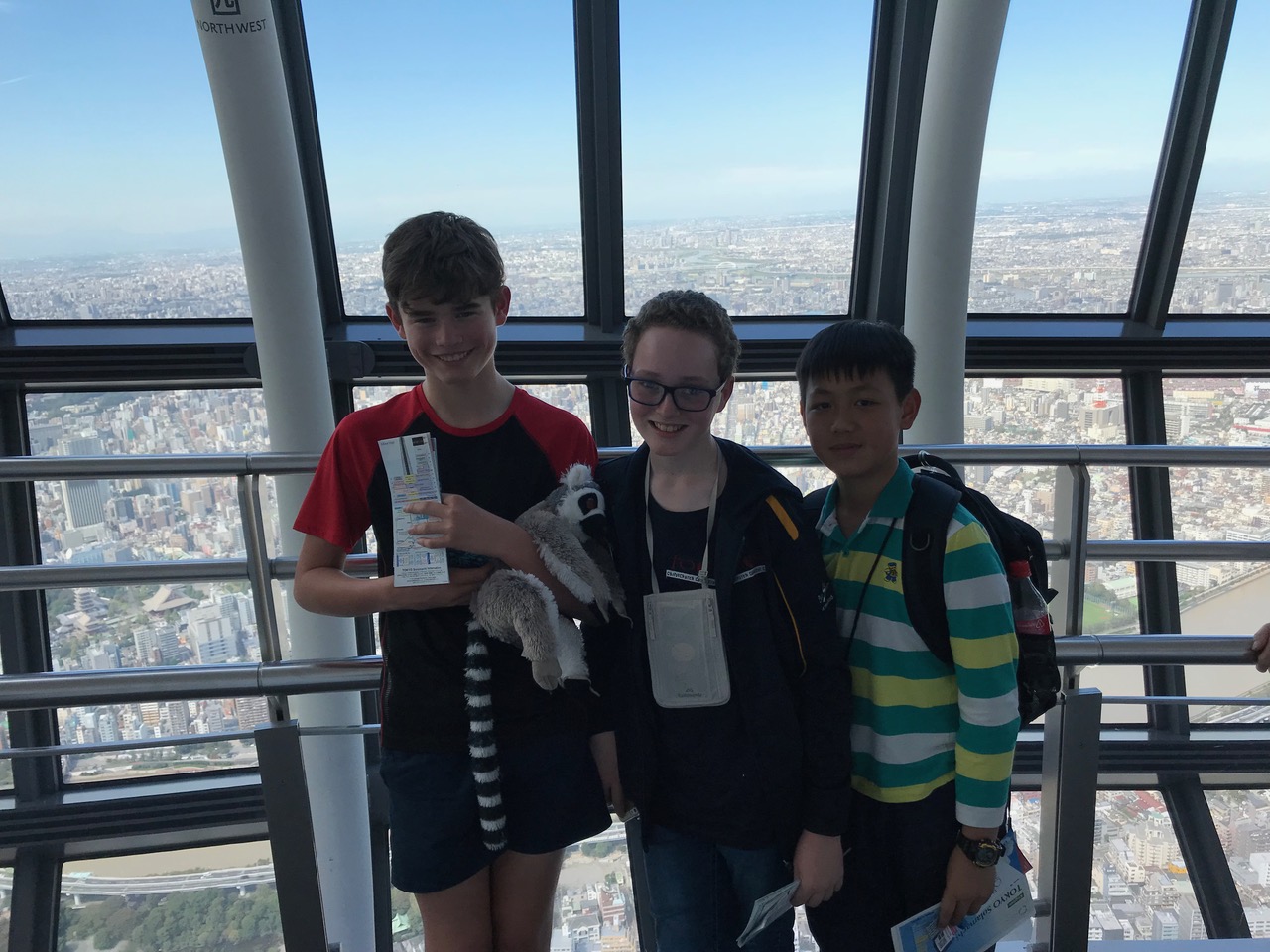Amazing view from one of the tallest buildings on the planet
