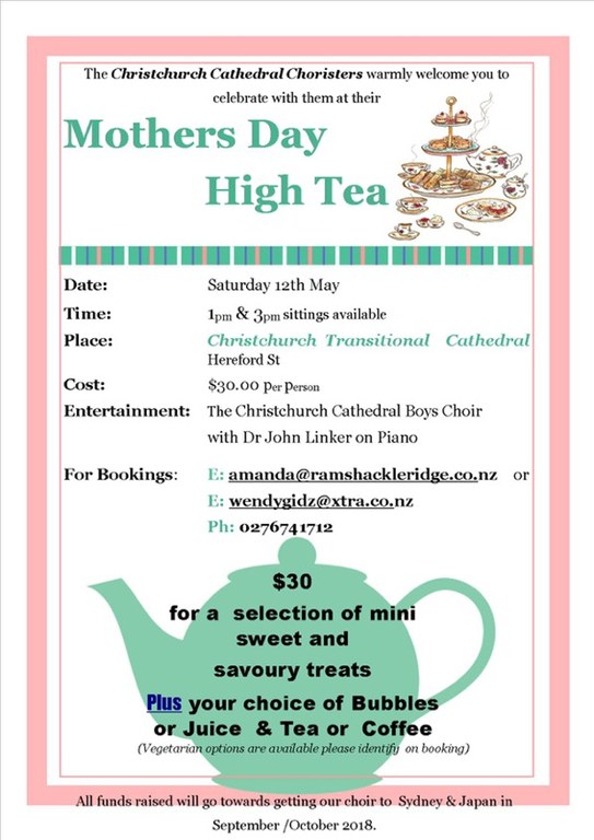 Mothers Day High Tea
