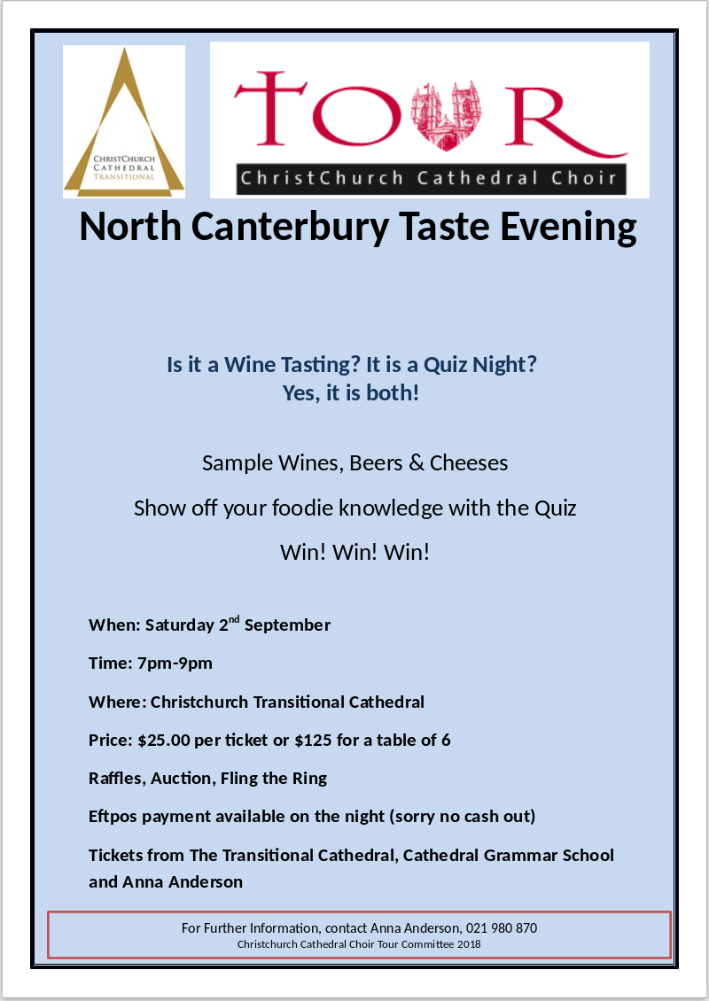 Wine Tasting Flyer
